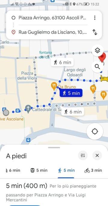 דירות אסקולי פיצ'נו Charme In Centro With Private Parking מראה חיצוני תמונה